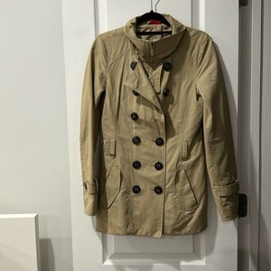 Tan ESPRIT rain jacket